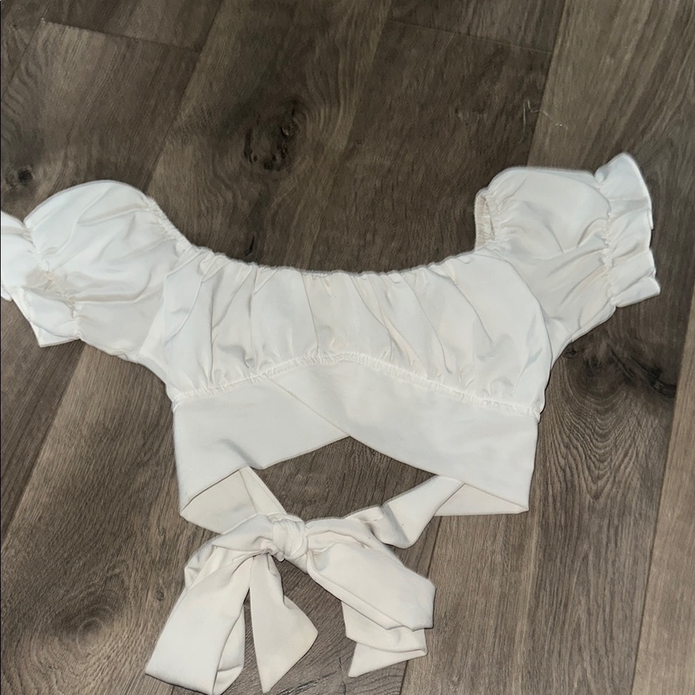 SHEIN Elegant White Blouse Top